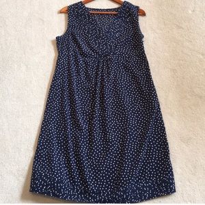MATERNITY! Blue Polka Dot Dress from GAP